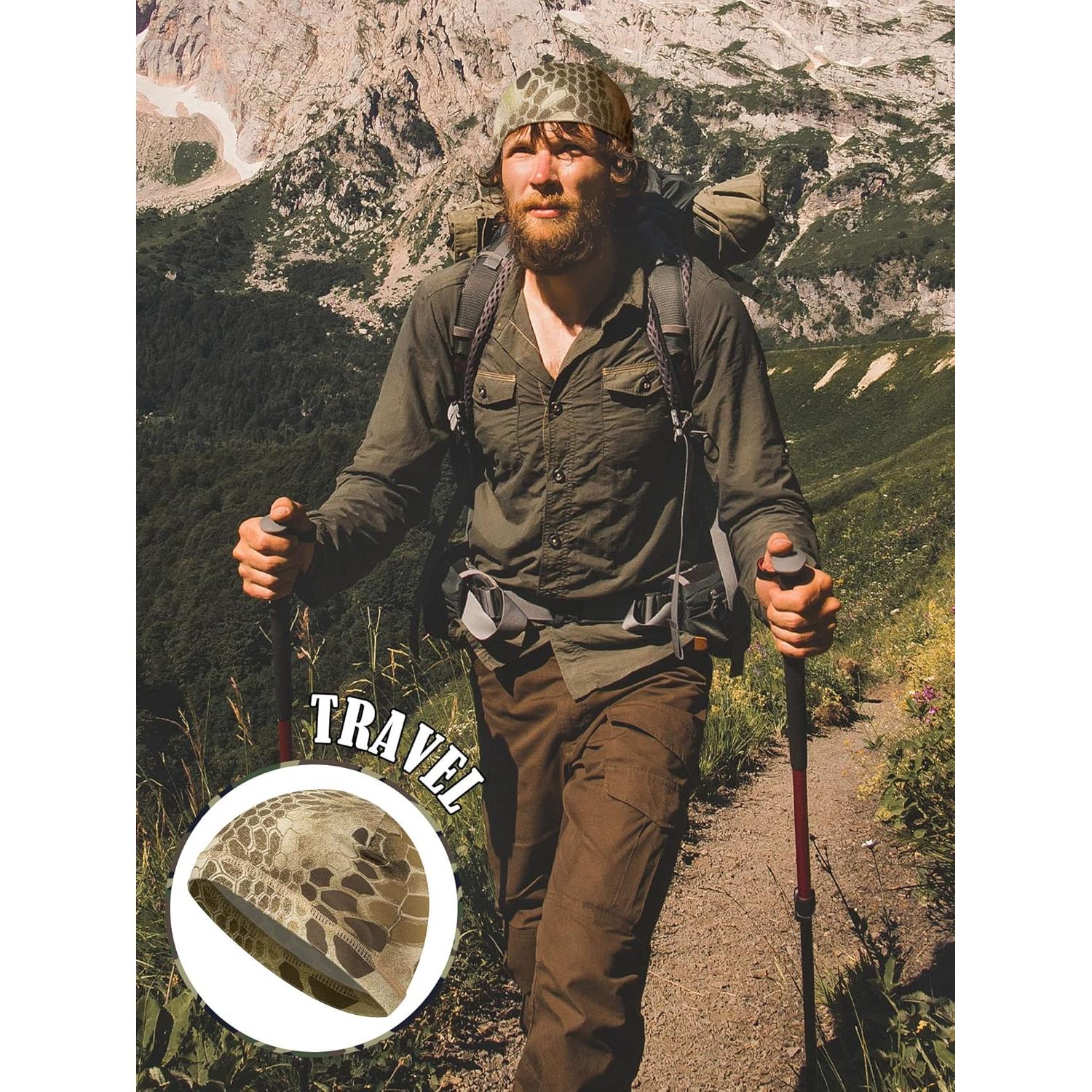 Gorros Refrigerantes SATINIOR 6 Pcs para Casco Absorbente