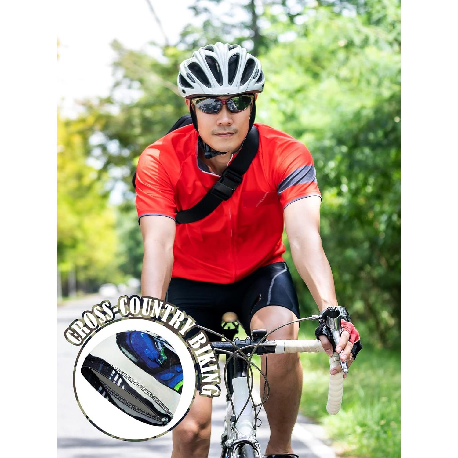 Gorros Refrigerantes SATINIOR 6 Pcs para Casco Absorbente