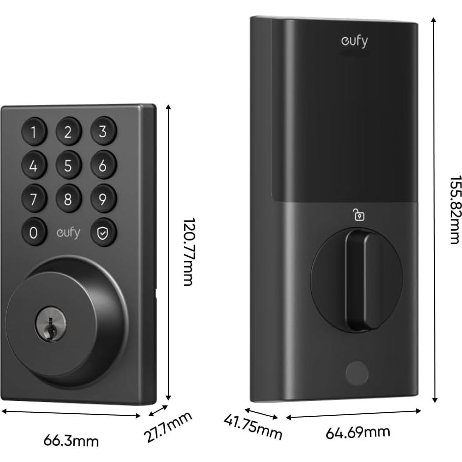 Cerradura Inteligente eufy C30 WiFi, Control Remoto y Cierre Automático
