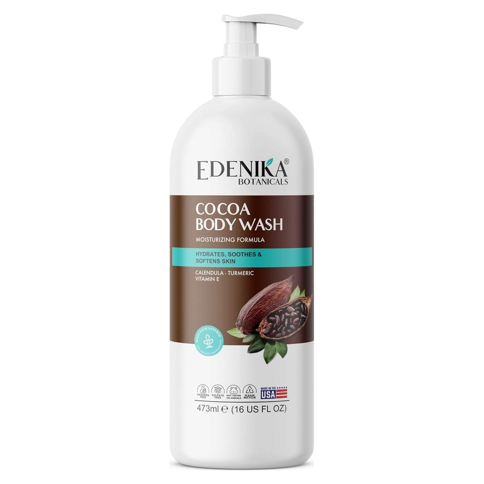 Gel de Ducha Hidratante Edenika Botanicals 473 ml Manteca de Cacao