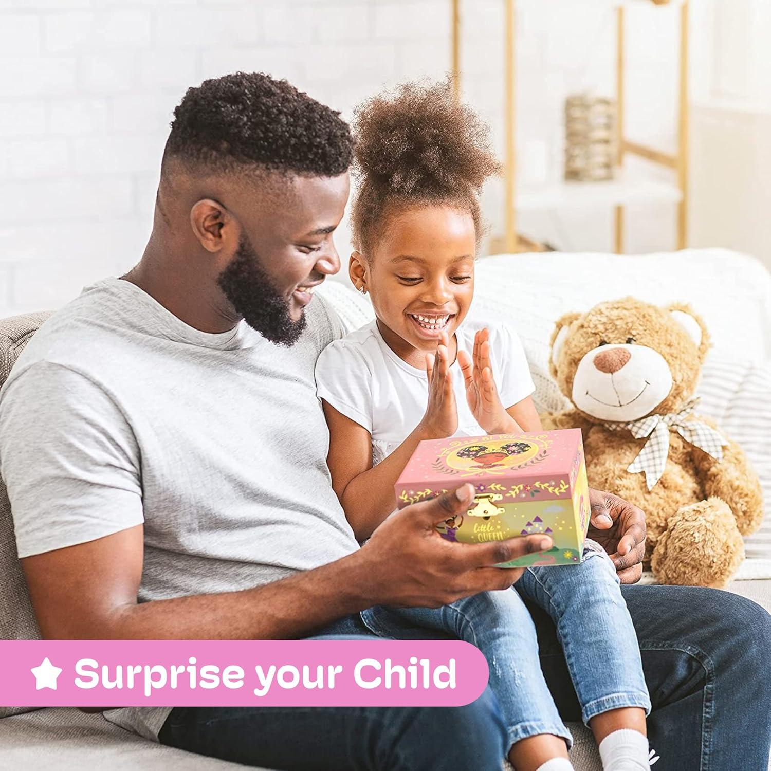 Caja de Joyería Jewelkeeper Bailarina Negra 15.24x12.7 cm