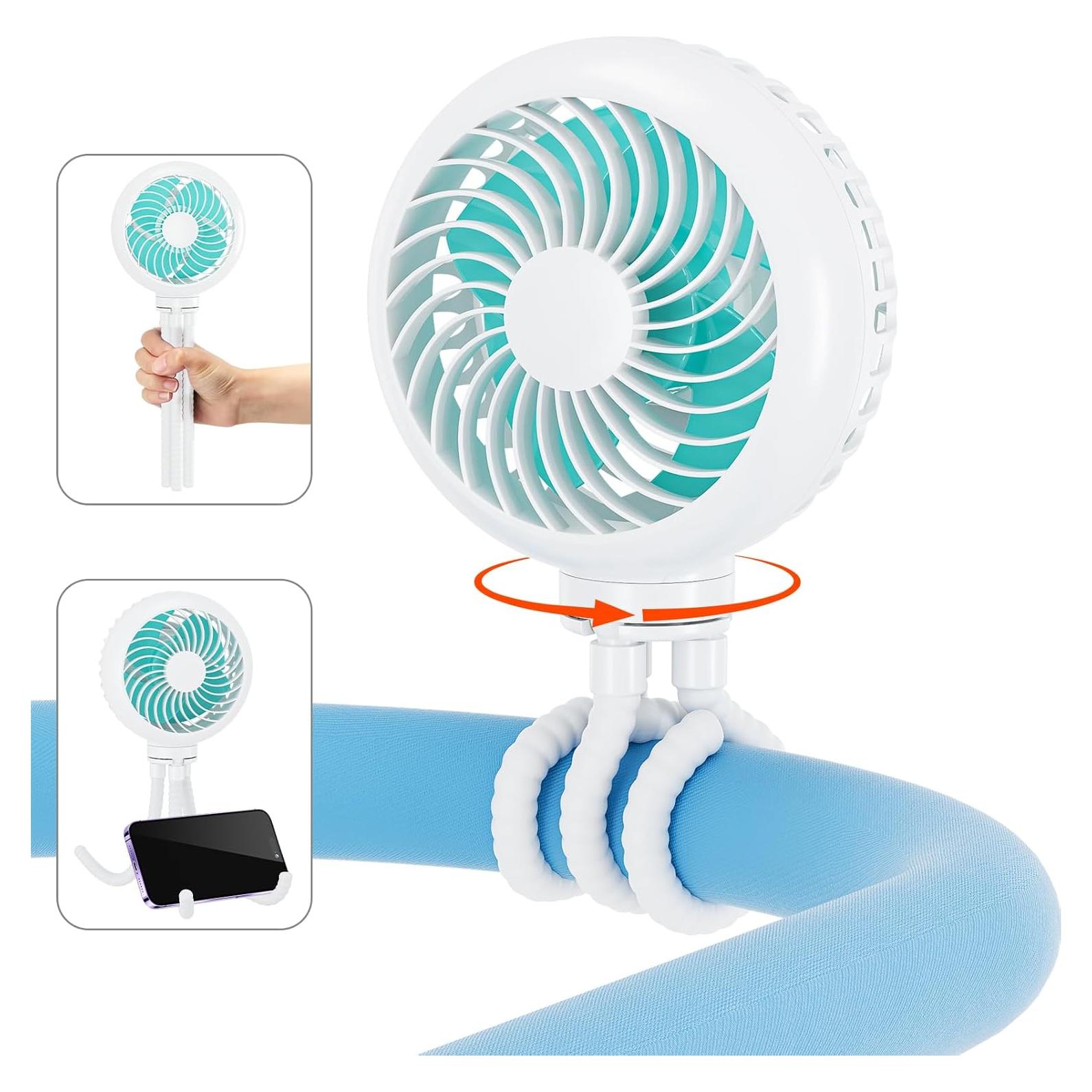 Ventilador Portátil HandFan HF382 Batería 4000mAh 31h