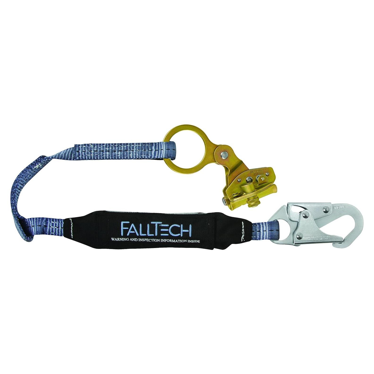 Ajustador de cuerda Falltech 7,62 cm con lanyard 1,29 kg