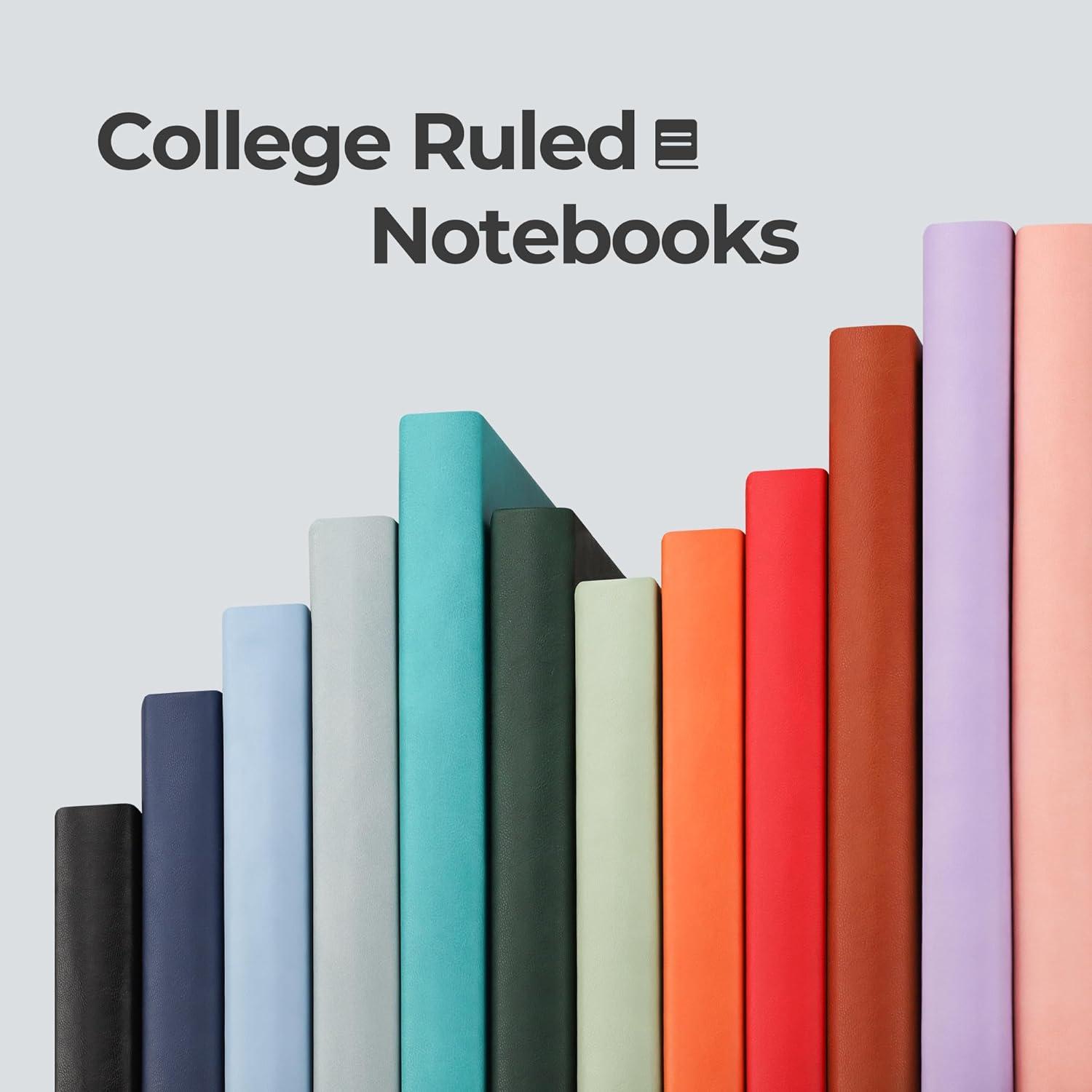 Cuaderno RETTACY B5 Páginas Numeradas 204, Tapa Cuero Suave