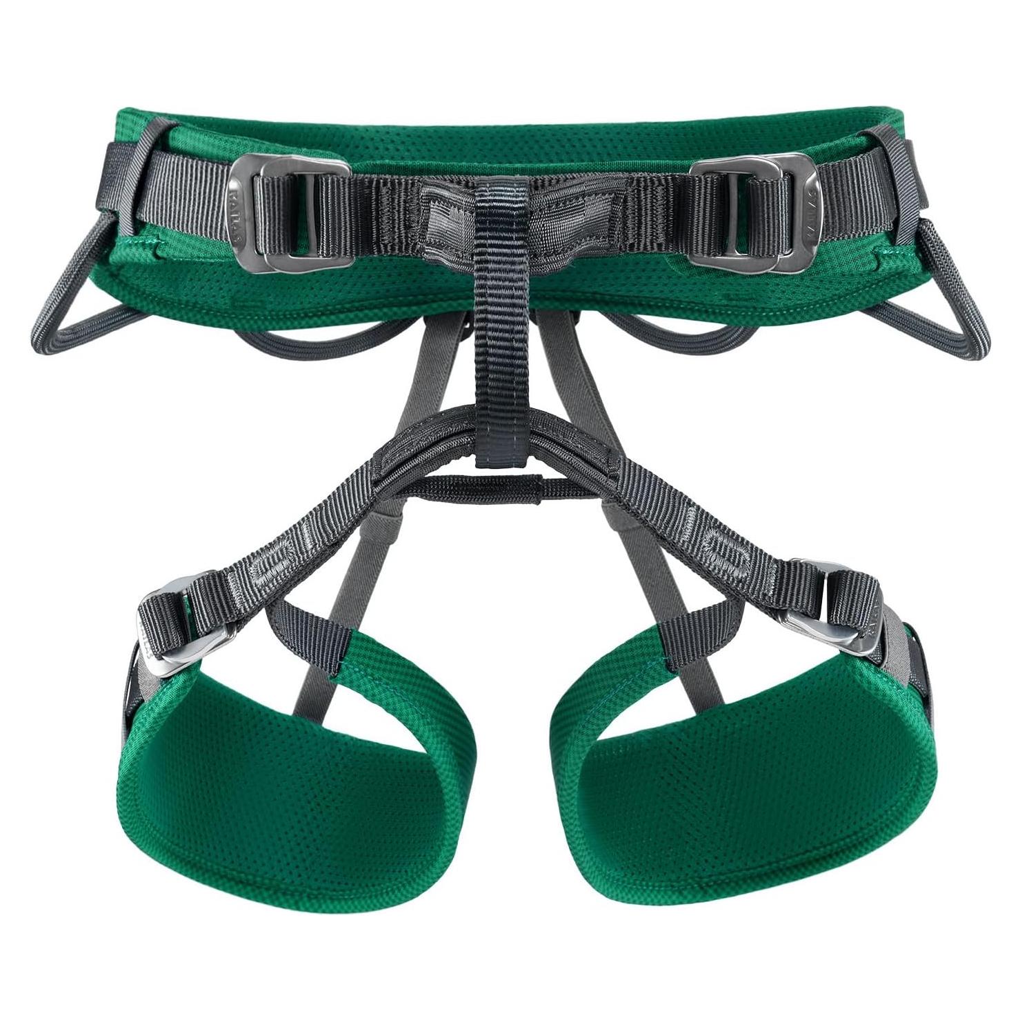 Arnés de Escalada KAILAS B4 Ajustable Verde para Rescate