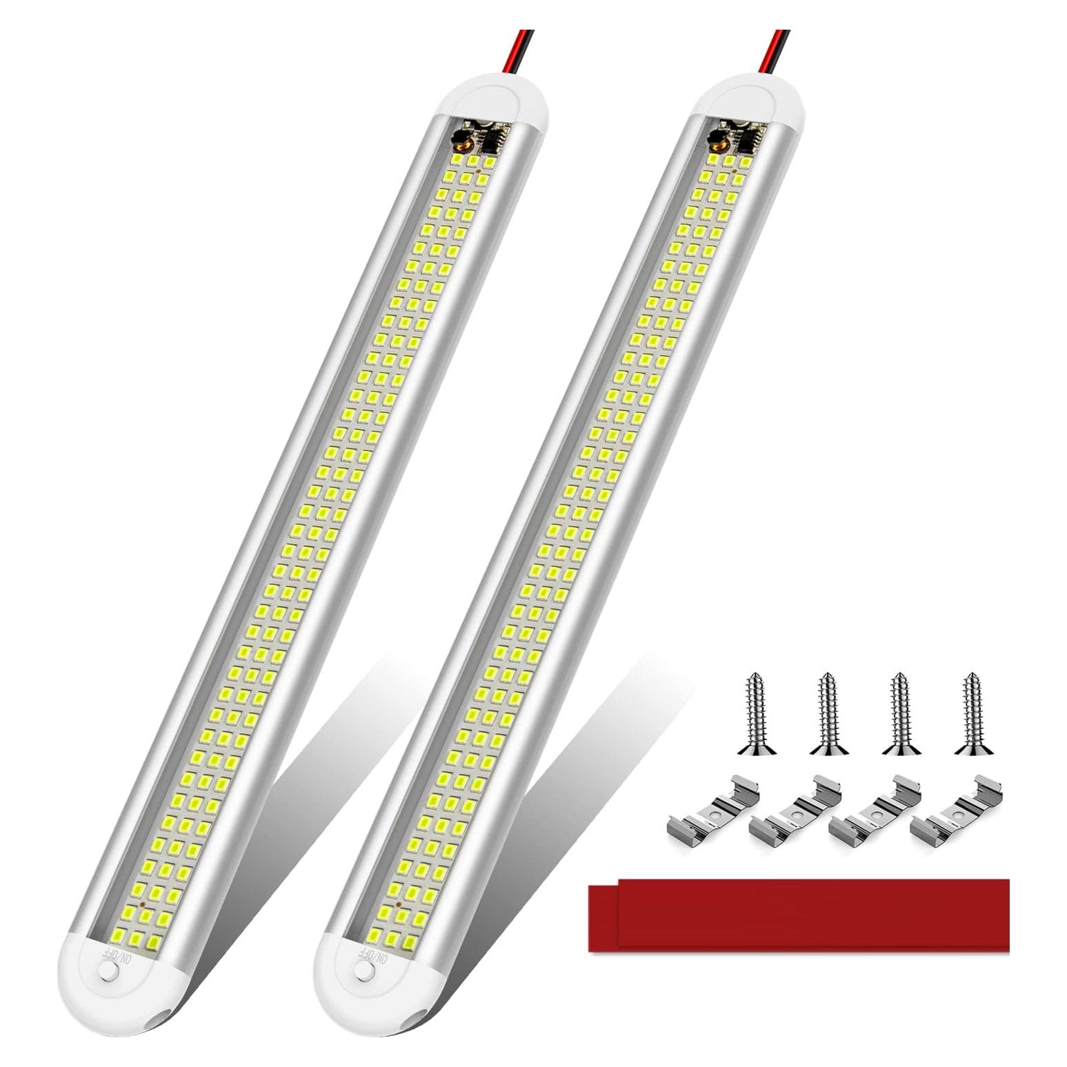 Barra de Luz LED Interior 12V CT CAPETRONIX 1500LM 2Pcs
