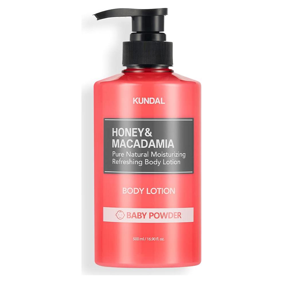 Loción Corporal Hidratante KUNDAL Miel y Macadamia 500 ml
