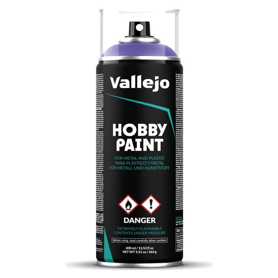 Spray de Pintura Vallejo Hobby Color 400 ml Púrpura Alienígena
