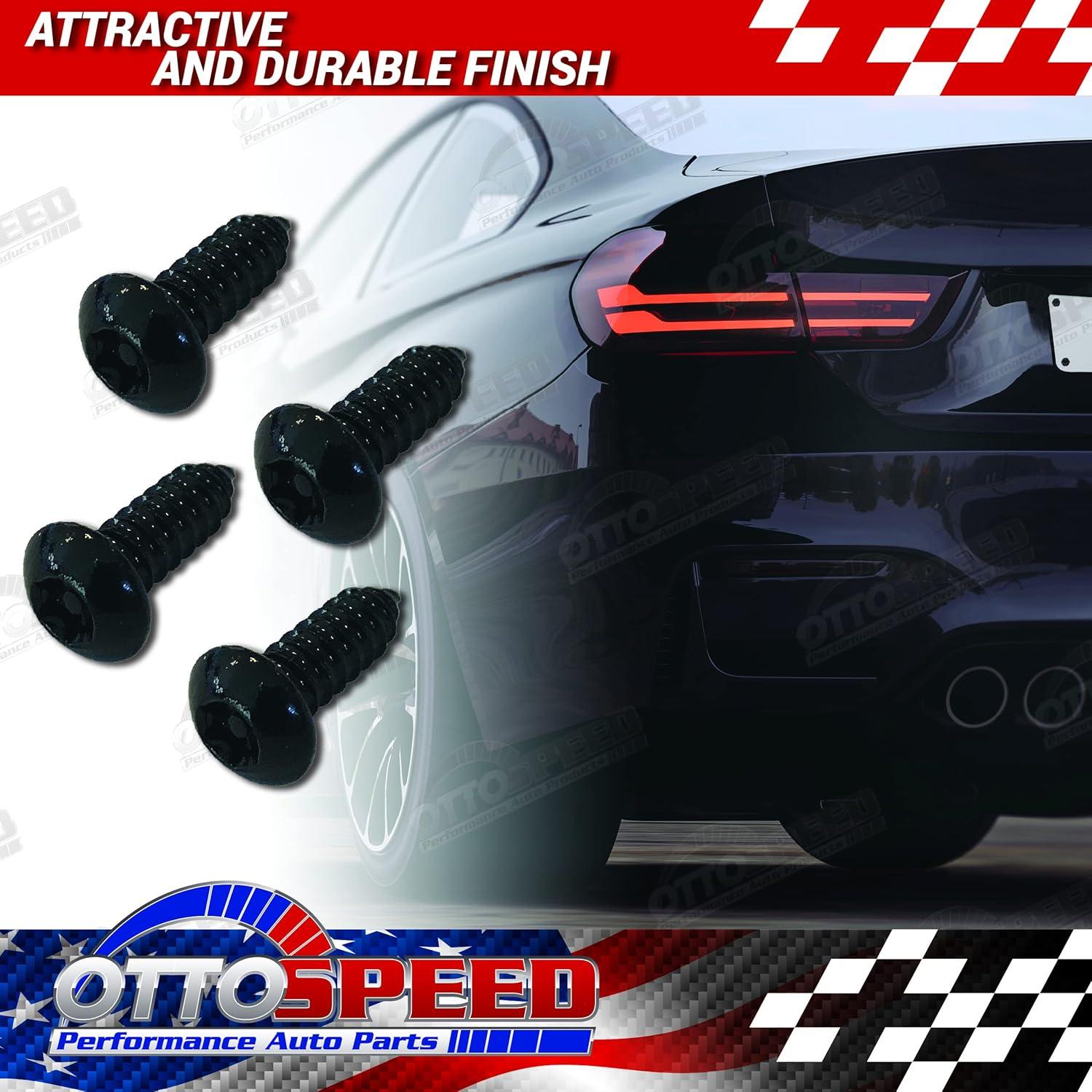 Tornillos de Seguridad Antirrobo OttoSpeed para Placas de Matrícula