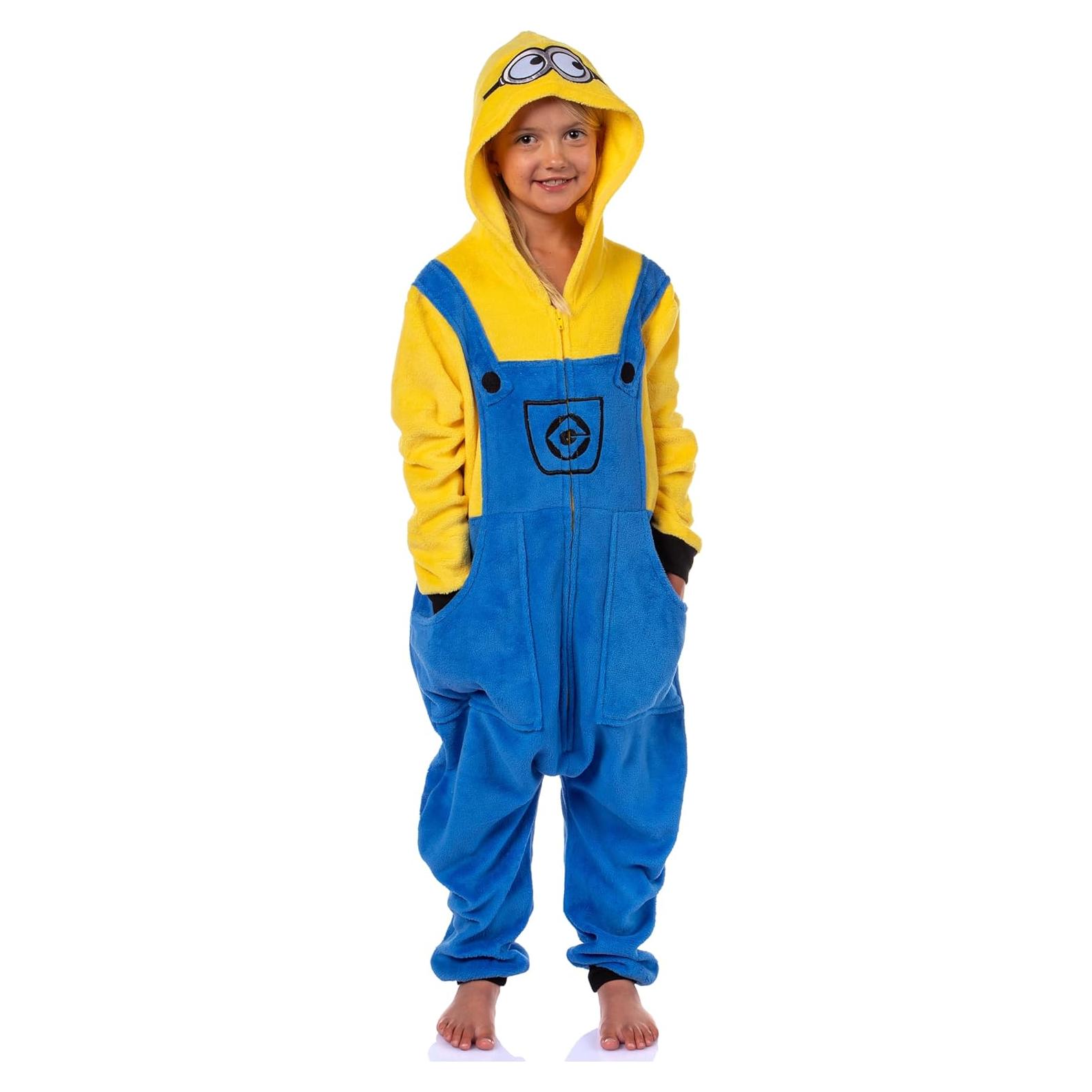 Pijama de Una Pieza para Niños Bob el Minion Intimo 4-5 Años