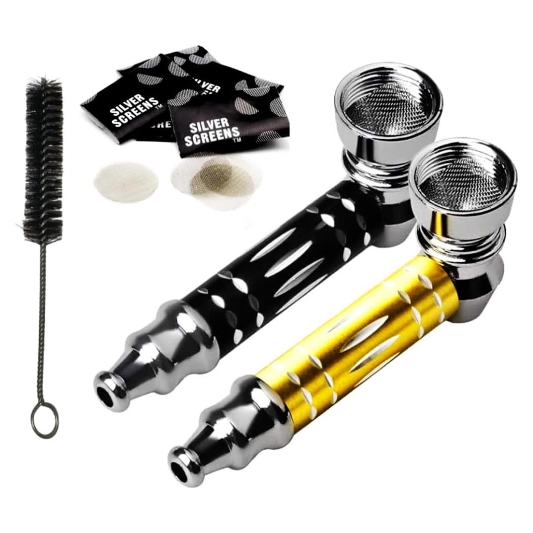 Kit de Pipa de Tabaco Tradicional MAHAE - 2 Piezas Portátil