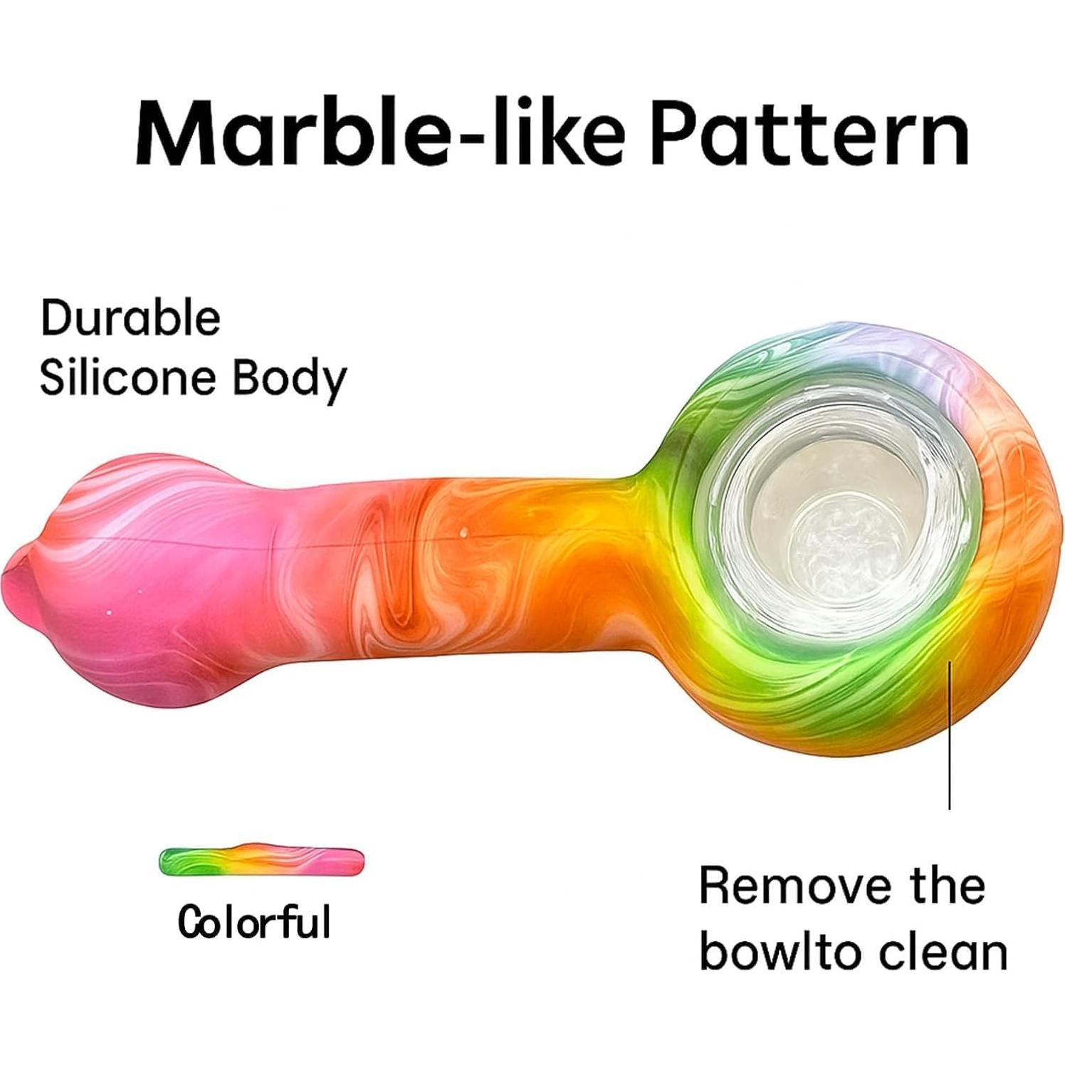 Juego de Pipas de Fumar ZPAIXIN - Fácil de Limpiar, 15.6cm