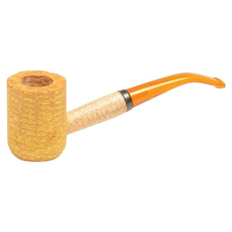 Pipa de maíz Missouri Meerschaum Legend con boquilla doblada