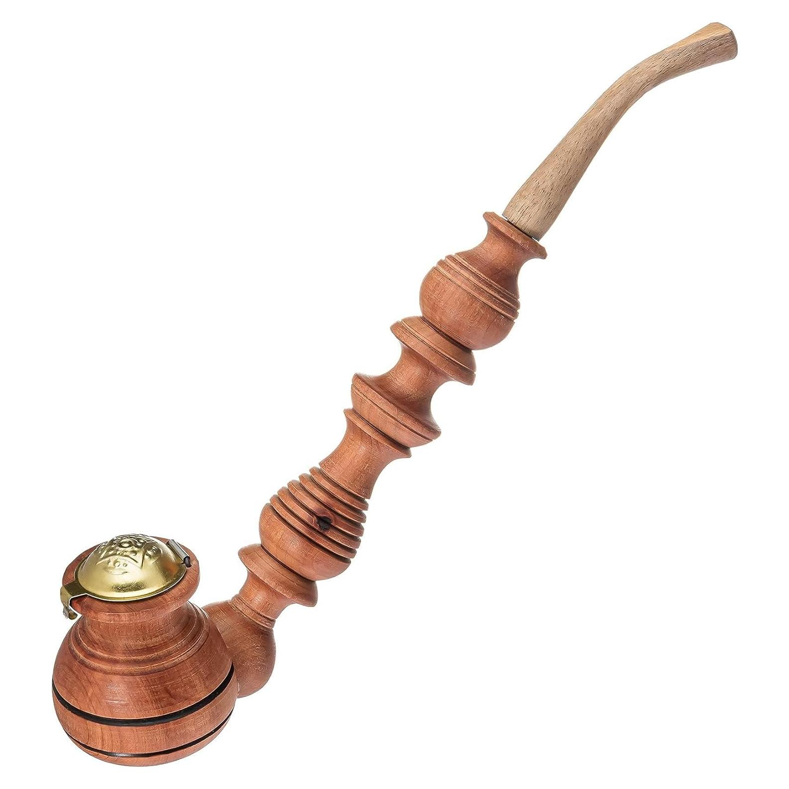 Pipa de tabaco de madera natural Land of Wood 26.5cm