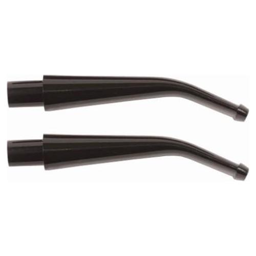 Conjunto de 2 Vástagos de Filtro Curvo Negro Missouri Meerschaum
