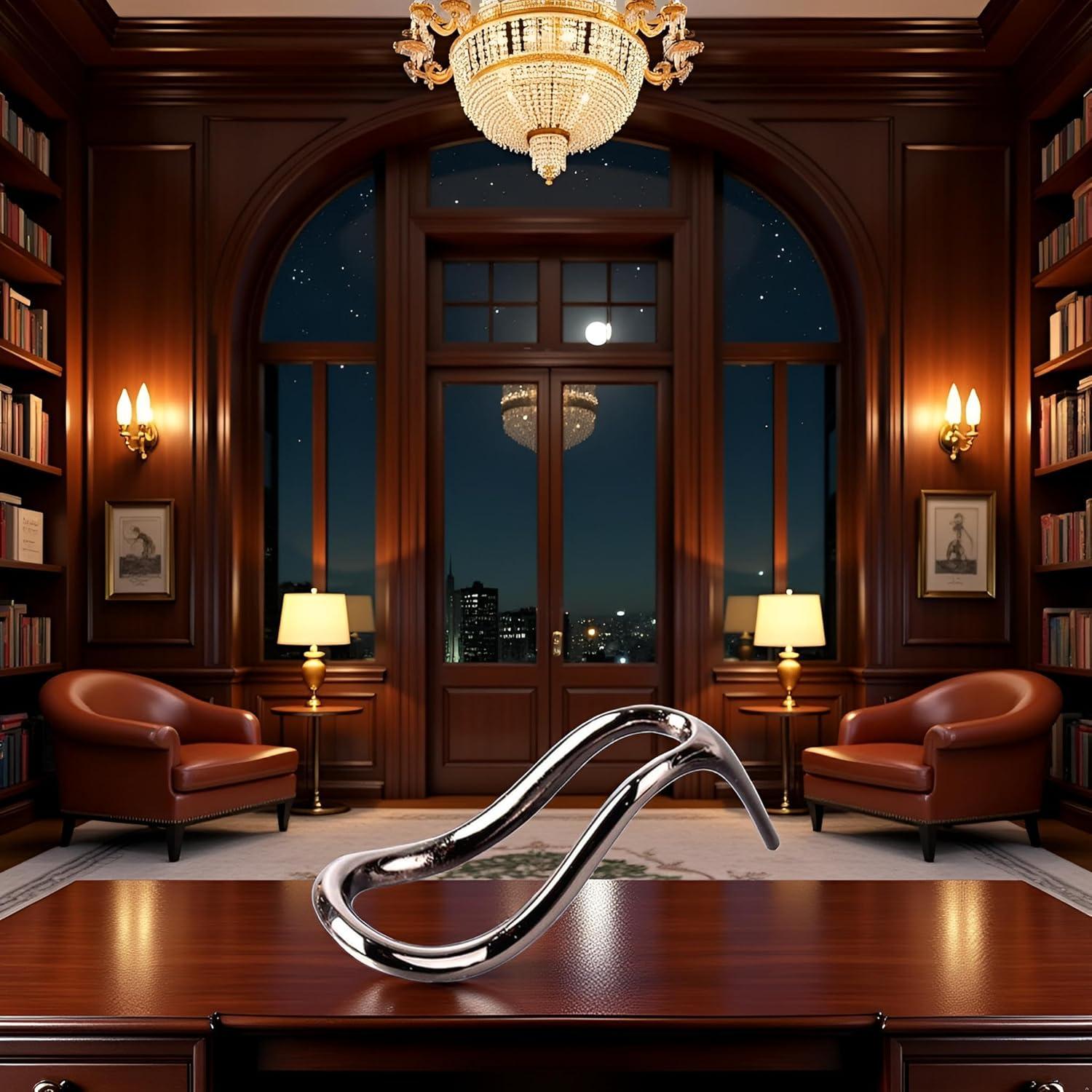 Soporte para Pipa de Tabaco Cauaoa Acero Inoxidable Negro