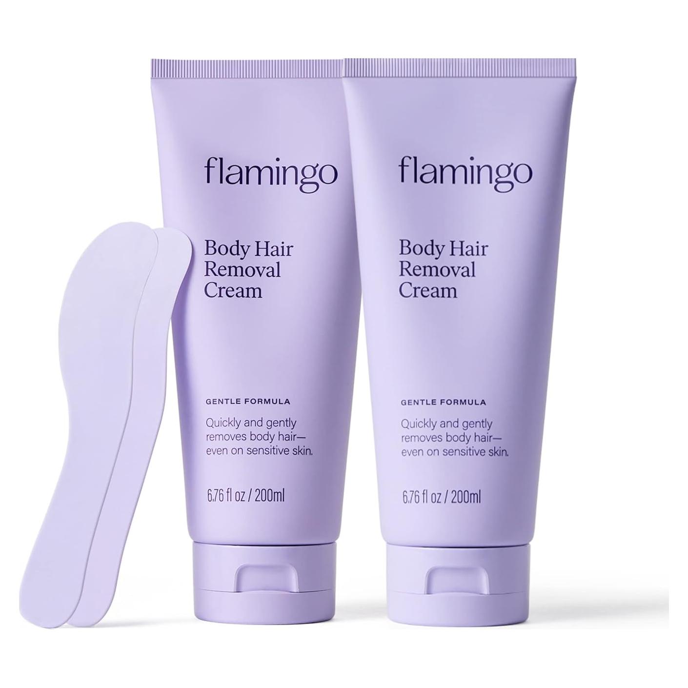 Crema Depilatoria Corporal Flamingo para Mujeres 200 ml - Suave y Efectiva