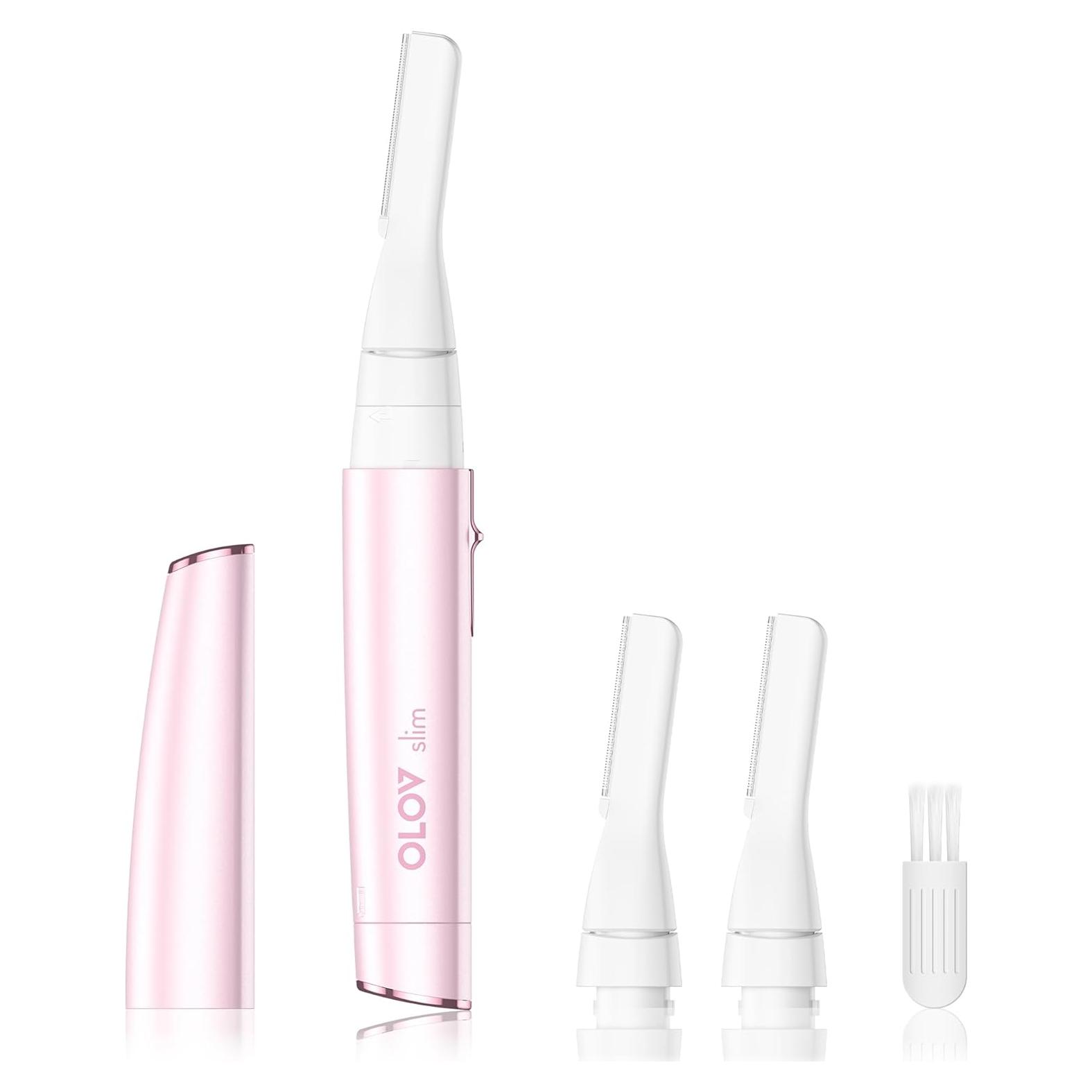 Recortadora de Vello Facial HS Rosa, Indolora y Precisa