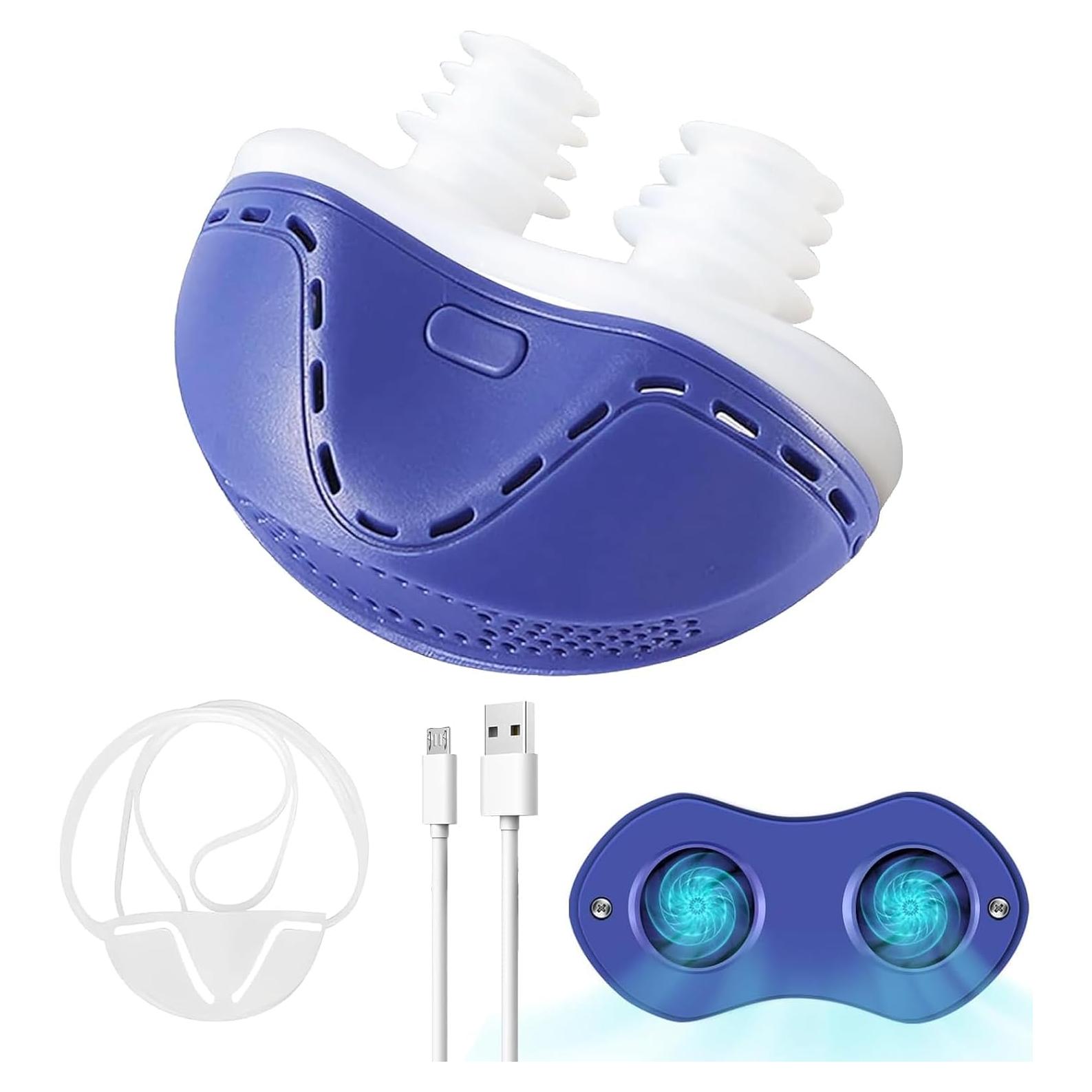 Dispositivo Antisnoring LUNIA Azul - Solución para Ronquidos