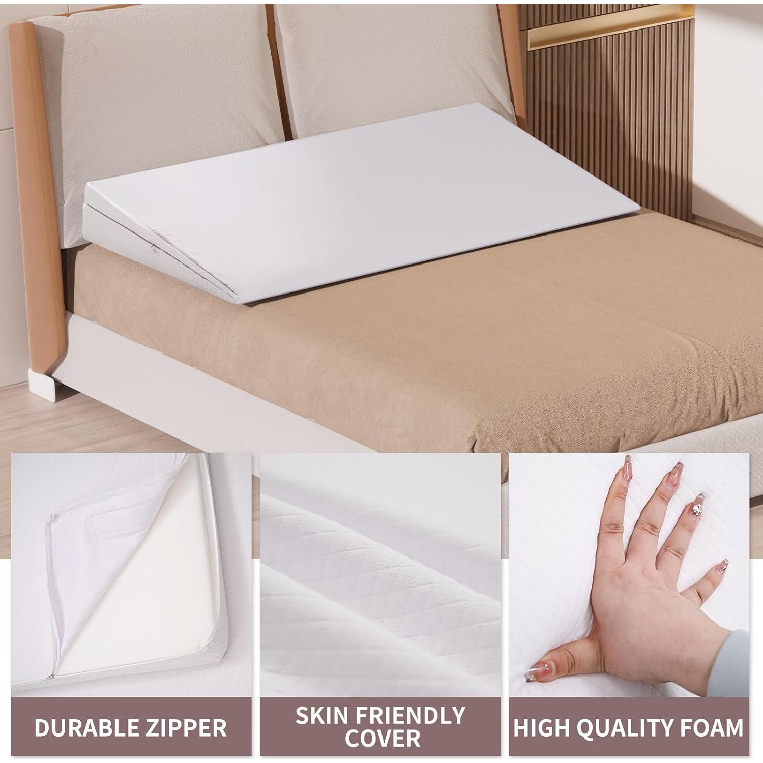 Cojín en Cuña Ajustable DoCred 19 cm para Dormir y Reflujo