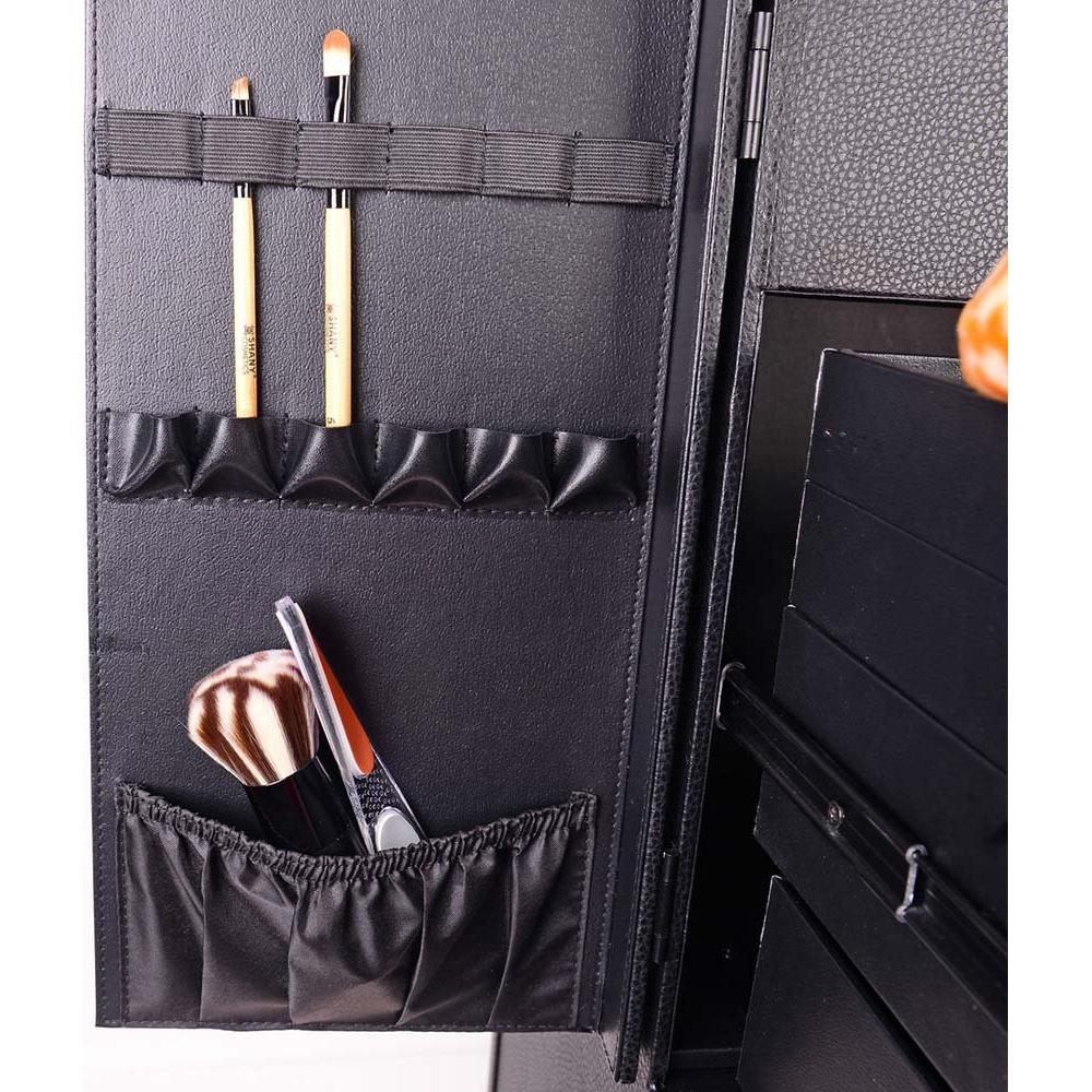 Estuche de Maquillaje SHANY Rebel Pro con Luz y Ventilador