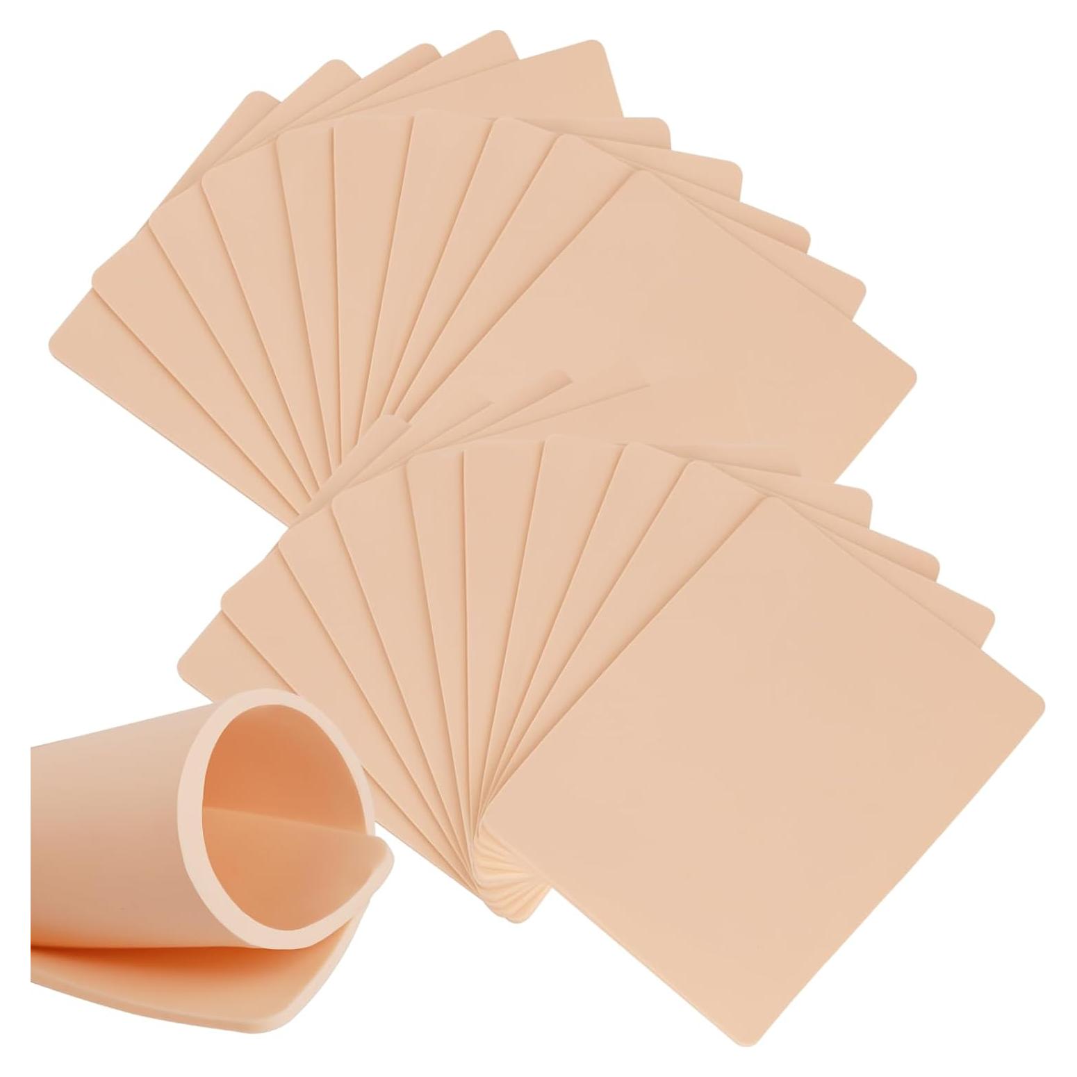 Piel Falsa para Tatuaje Jconly 20 Pcs 20x15 cm Doble Lado