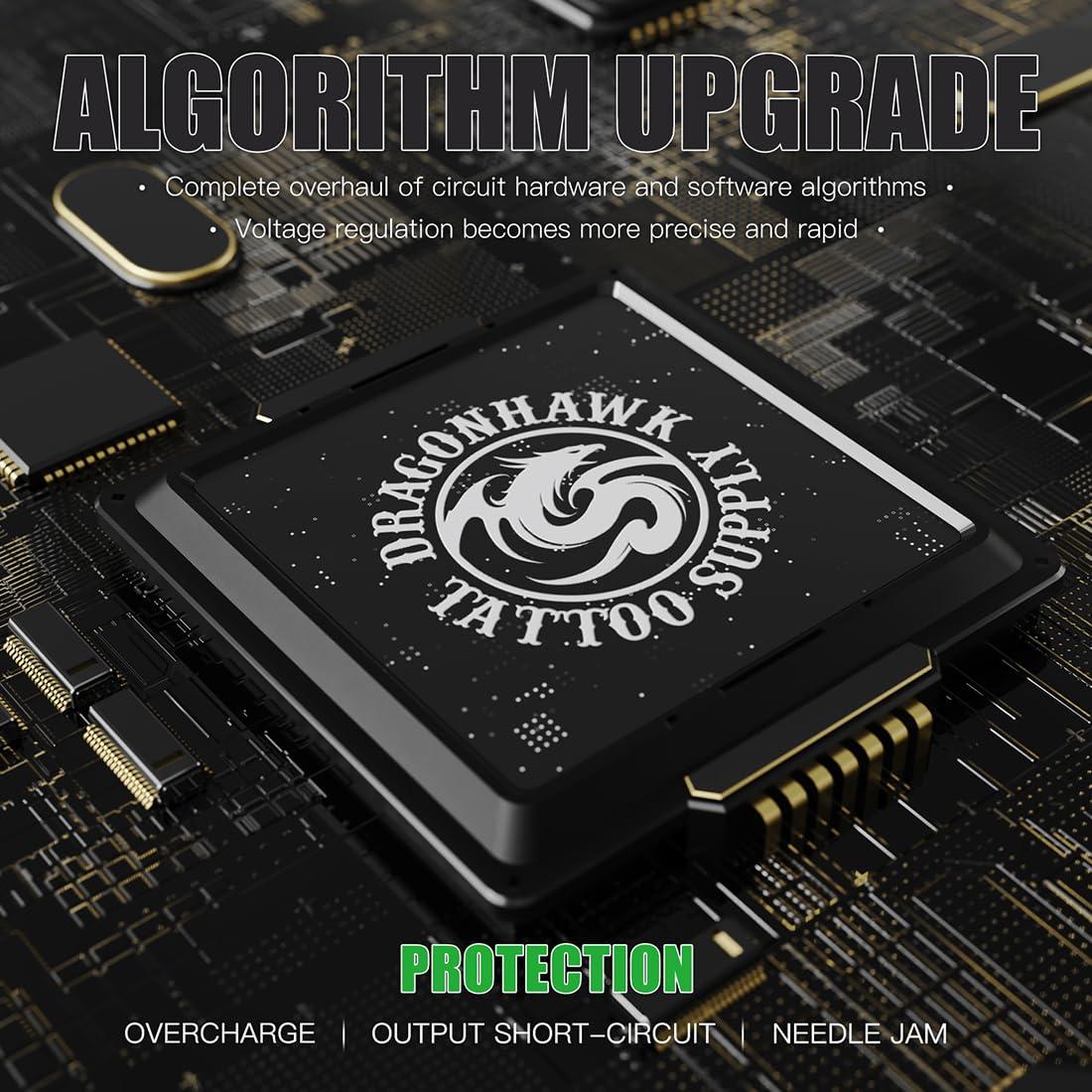 Kit de Tatuaje Inalámbrico Dragonhawk A1 para Principiantes