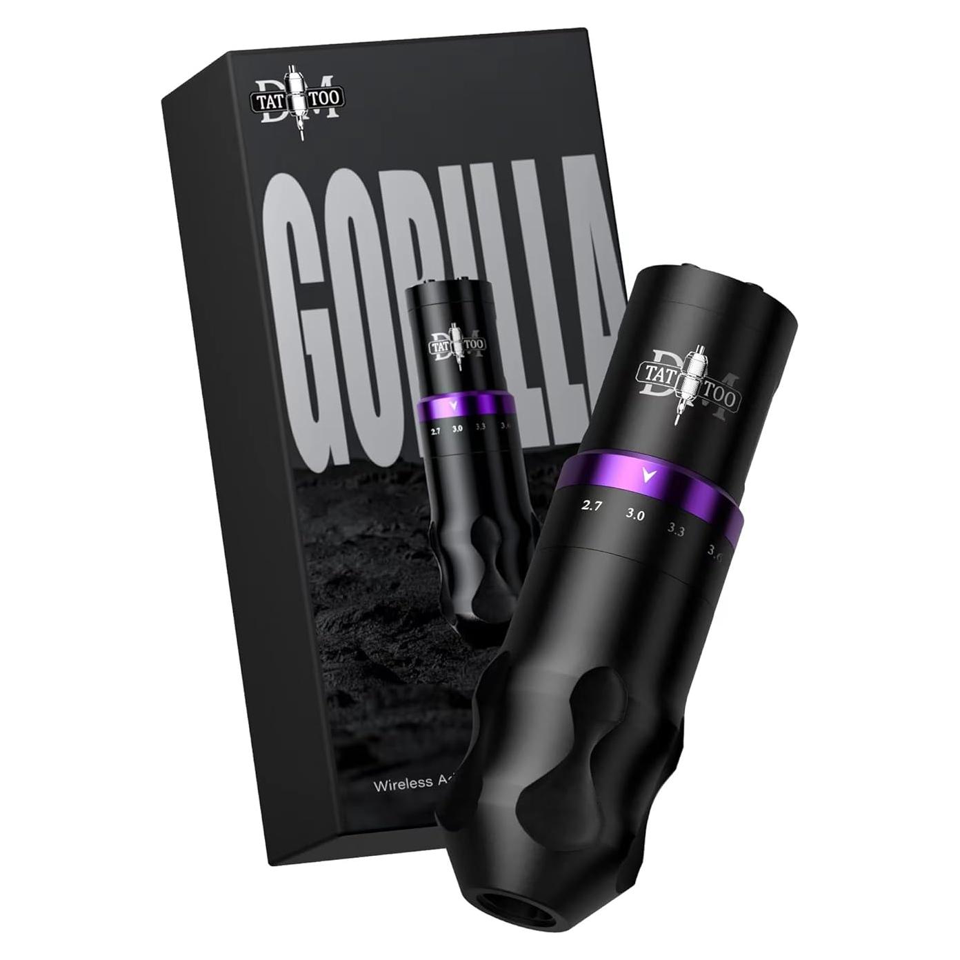 Máquina de Tatuaje Inalámbrica DMTATTOO con Pantalla LED