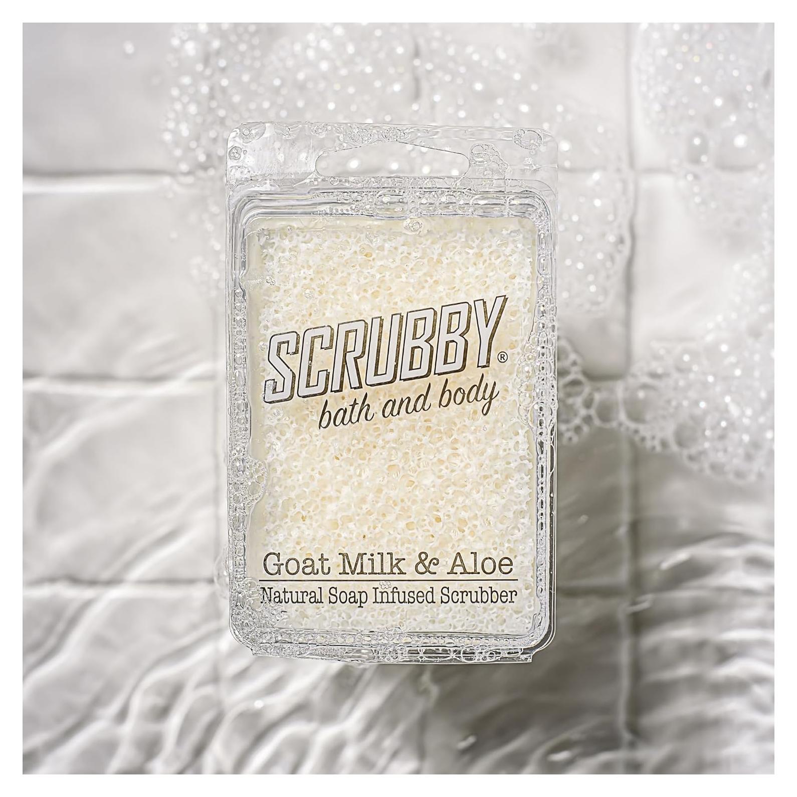 Jabón Exfoliante Scrubby Leche de Cabra y Aloe 85g