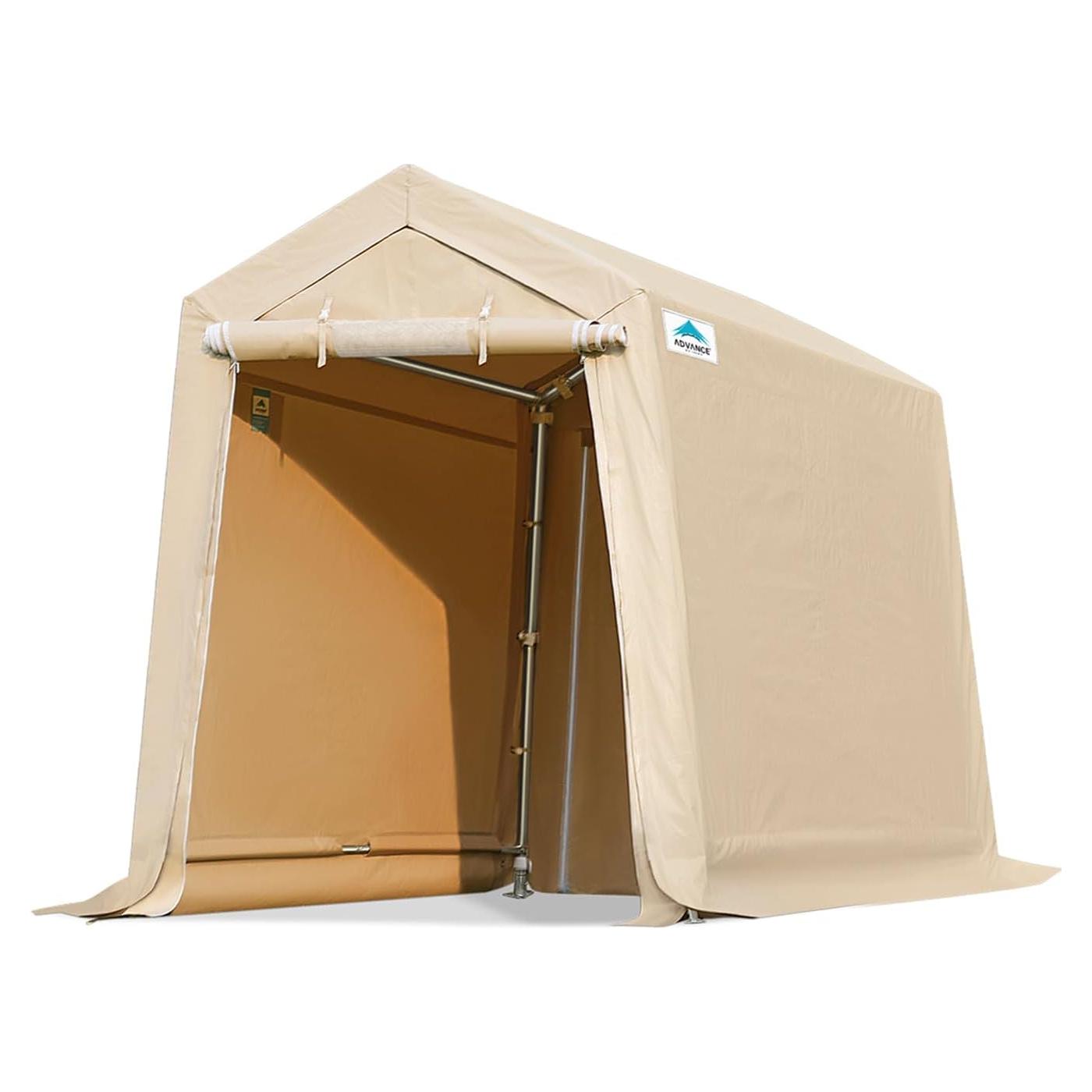 Refugio Portátil Beige 1,83x2,44 m con Ventilación