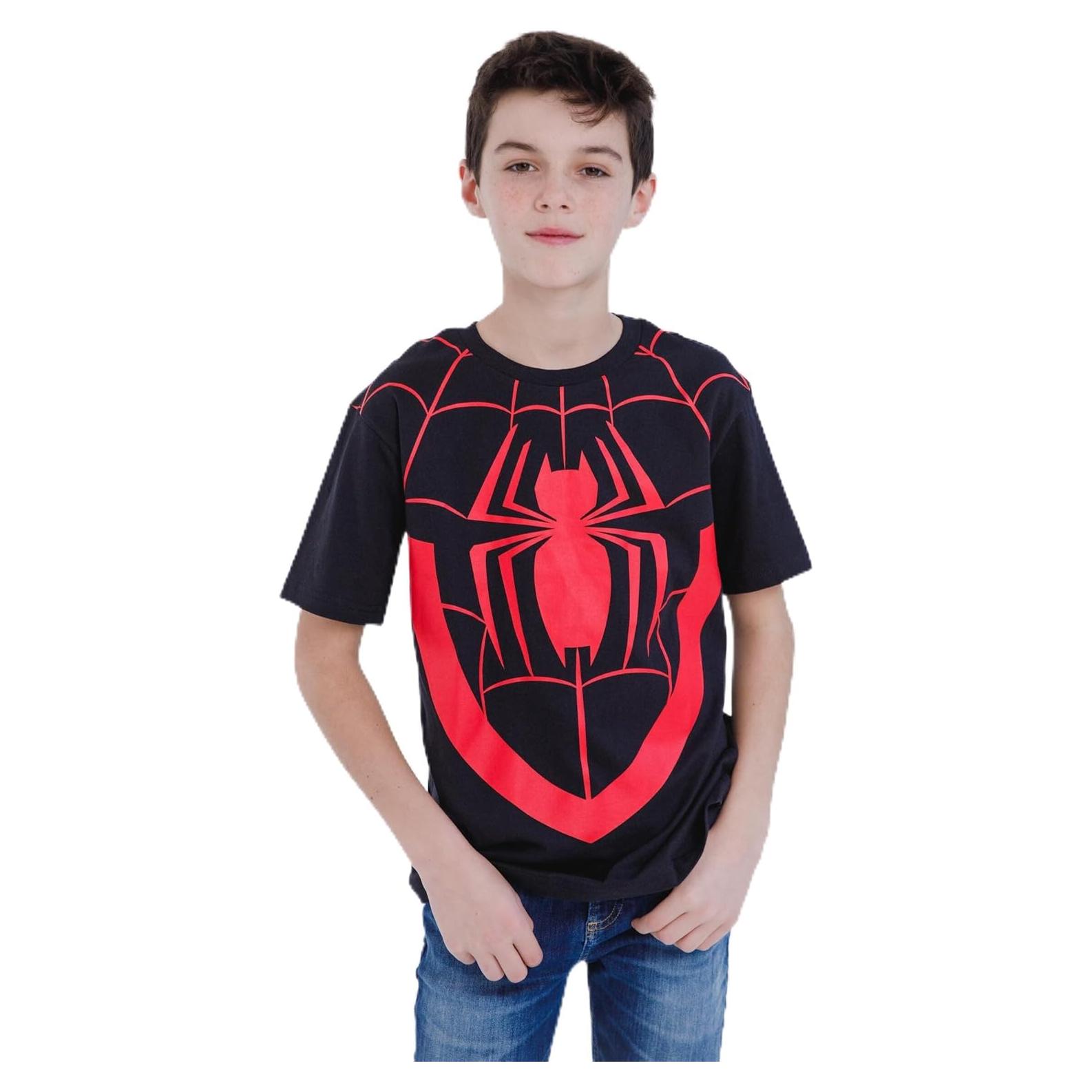 Camiseta de Cosplay Marvel para Niños y Adultos - Miles Morales