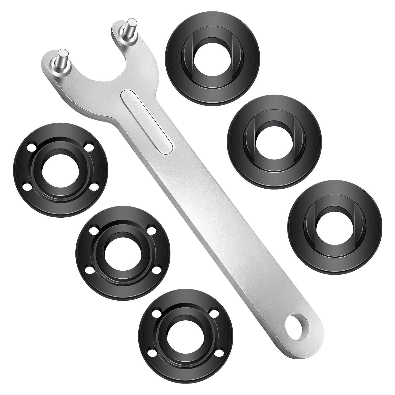 Kit de Tuercas y Llave para Amoladora Qekizy 7 PCS