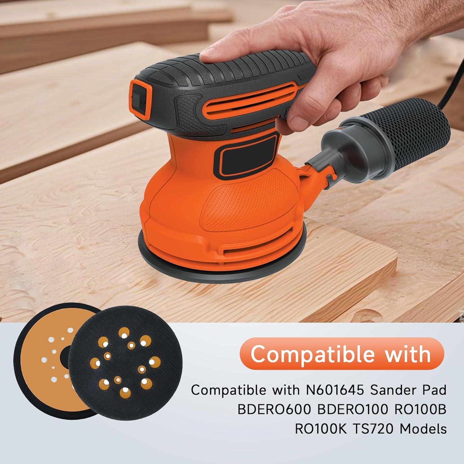 2 Almohadillas de Lijado EVA para Black & Decker 380278-00