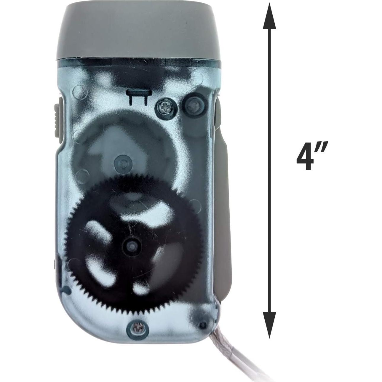 Linterna de Emergencia ASR Outdoor Dynamo 3 LED 15 Lúmenes