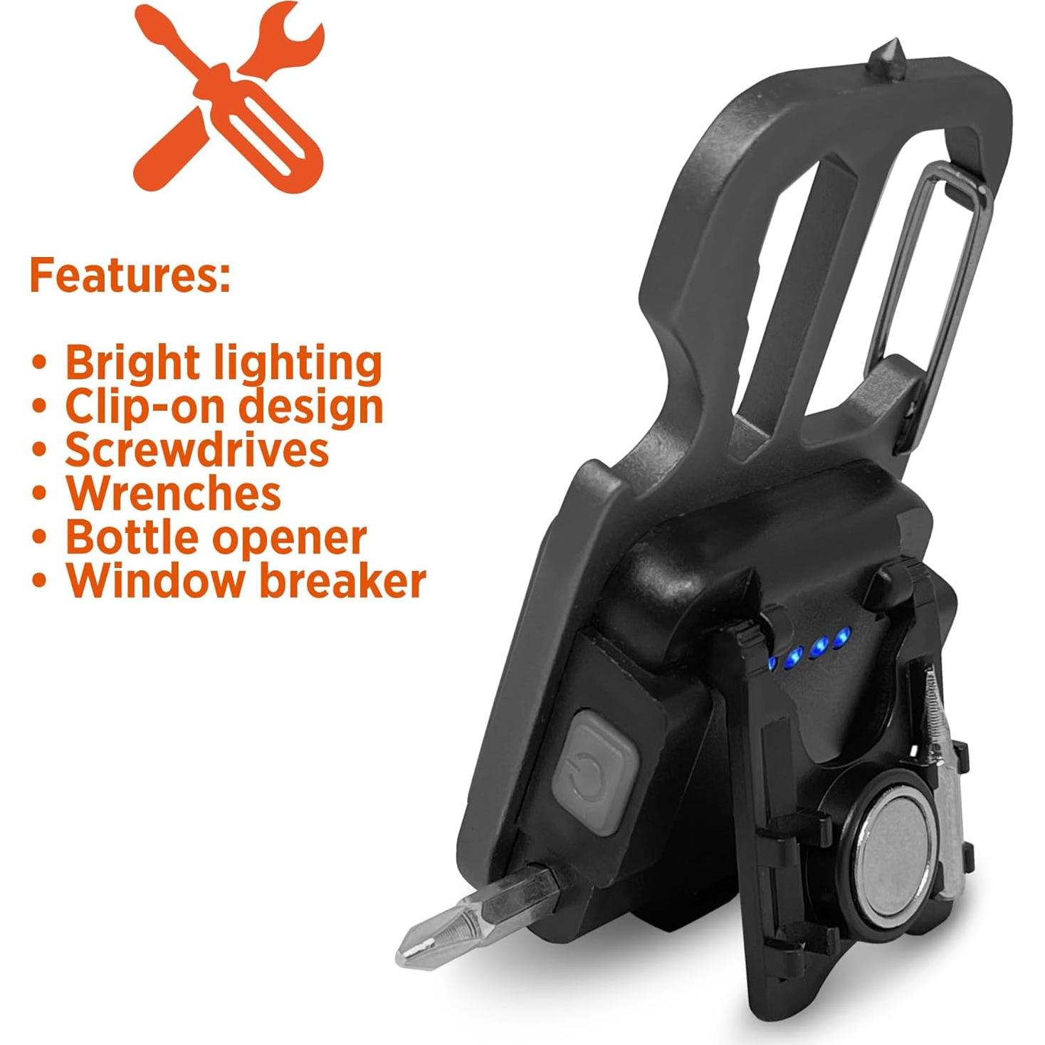 Linterna Multi-Herramienta BLACK+DECKER 500 Lúmenes Paquete de 2