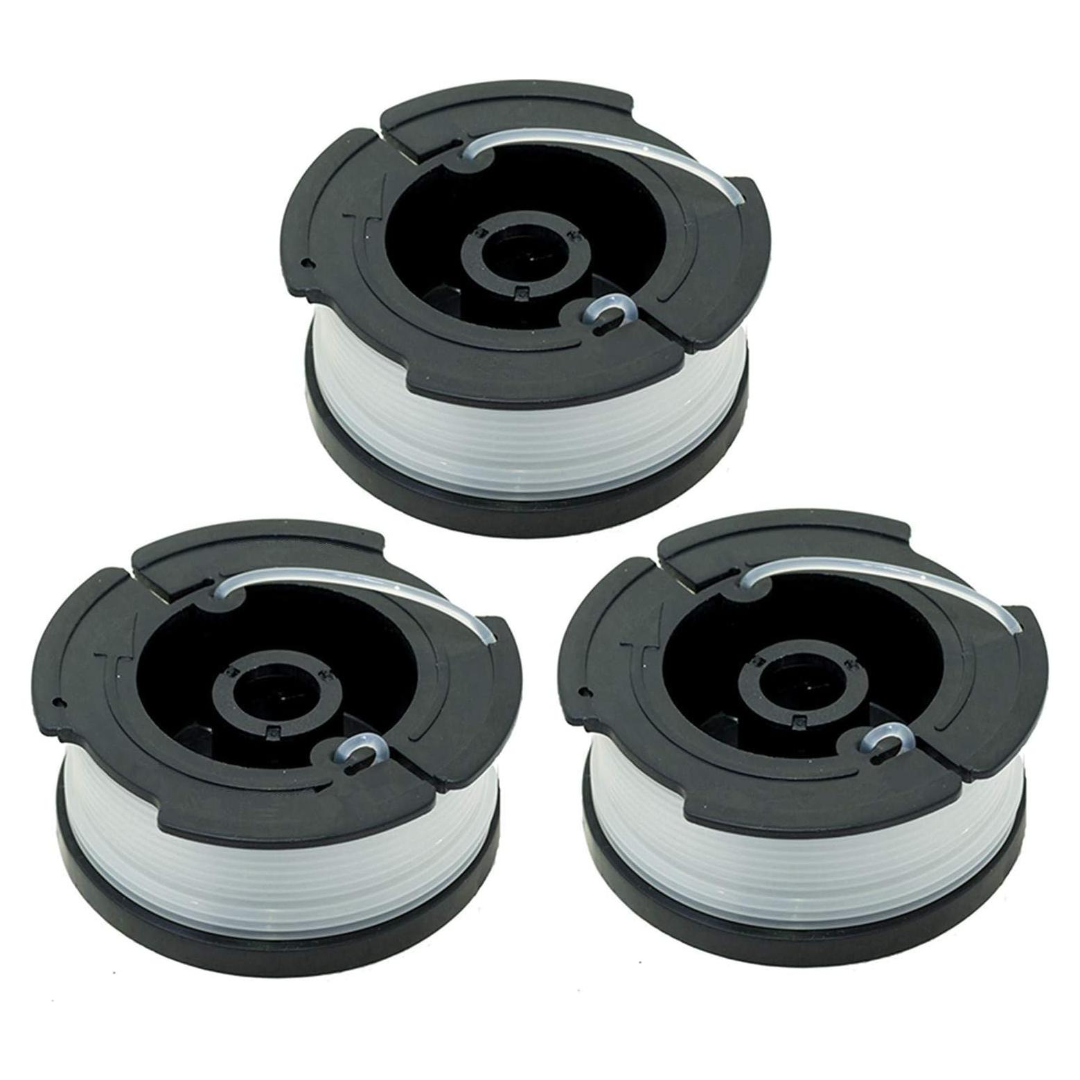 Bobina de Repuesto LBK 0.165 cm para Desmalezadoras BLACK+DECKER AF-100, Paquete de 3