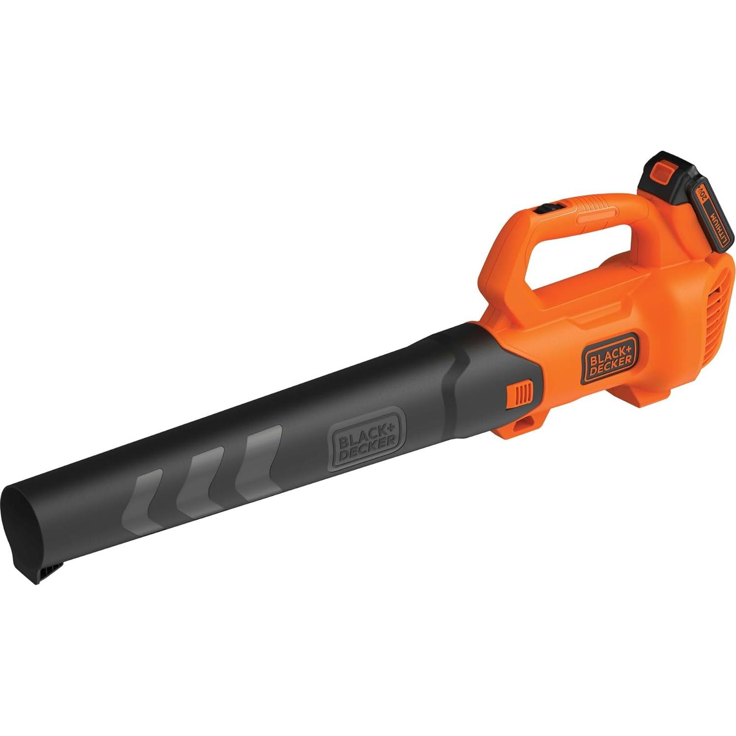 Soplador de Hojas Inalámbrico BLACK+DECKER 20V MAX - Kit