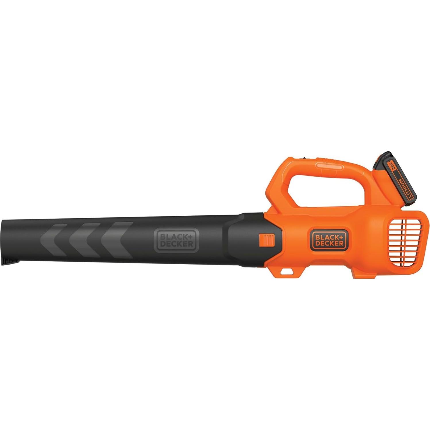 Soplador de Hojas Inalámbrico BLACK+DECKER 20V MAX - Kit