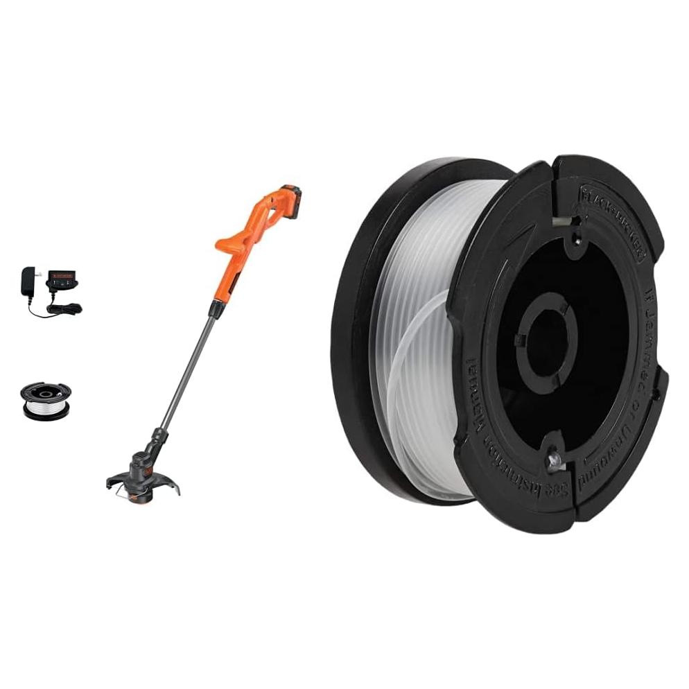 Desmalezadora Cortadora 20V MAX BLACK+DECKER LST201 con 2 Carretes