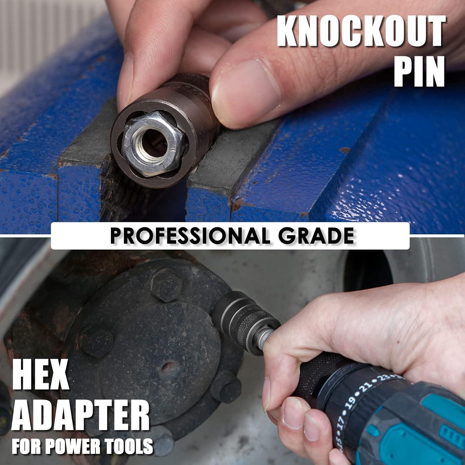 Kit de Extractores de Tornillos THINKWORK 32 Piezas Acero