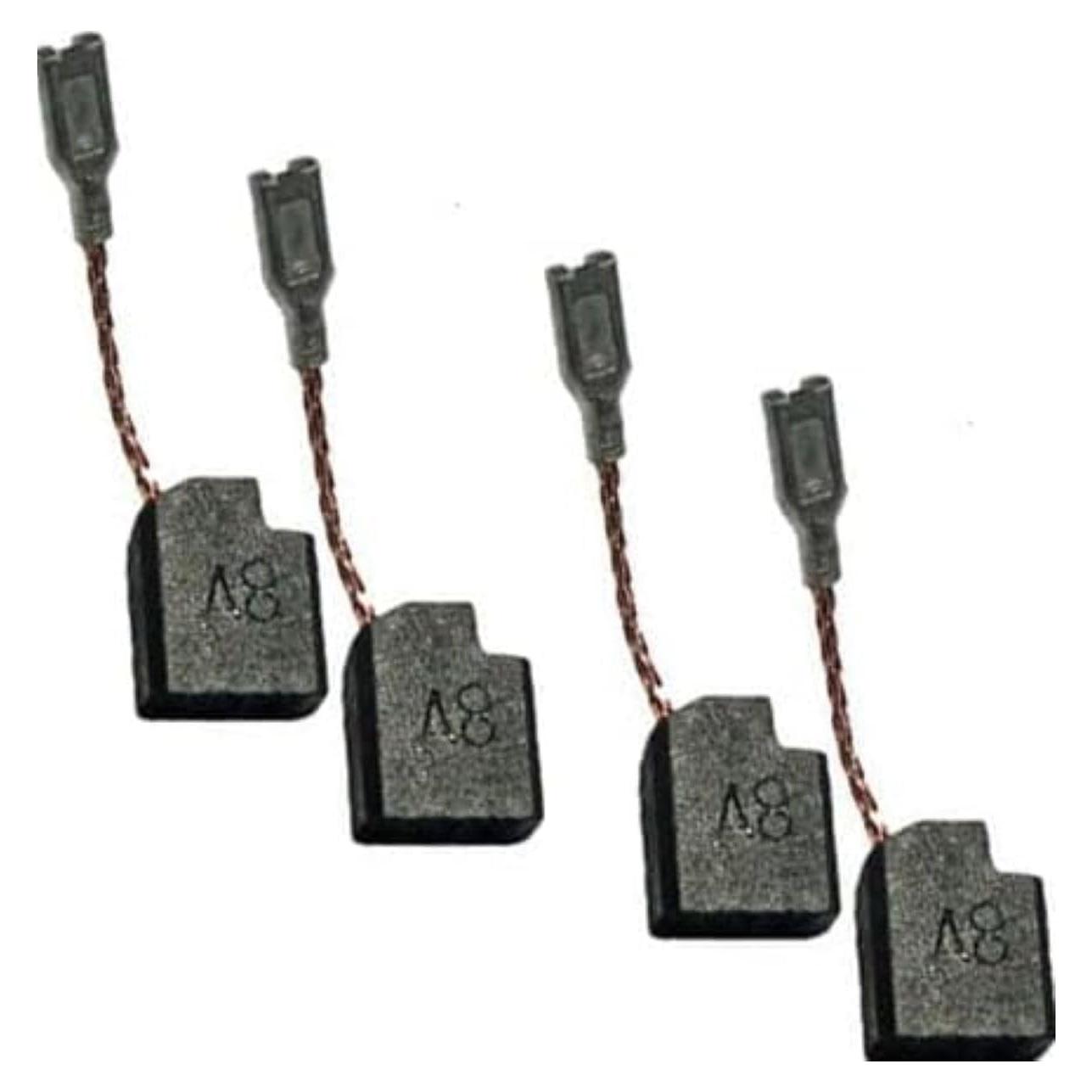 Paquete de 4 Cepillos de Carbono QINALO D28402 para Amoladoras