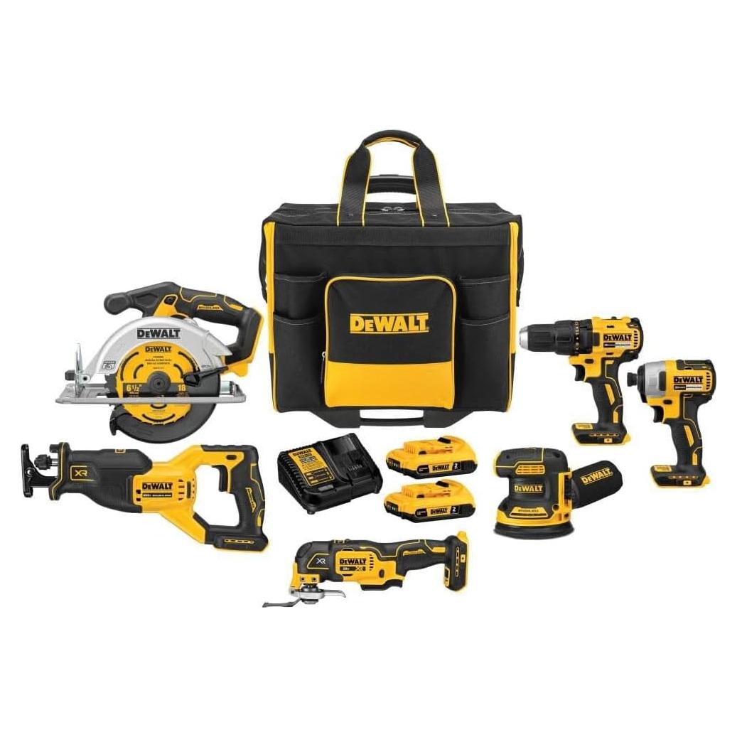 Kit de herramientas sin escobillas DeWalt DCKSS676D2 20V MAX
