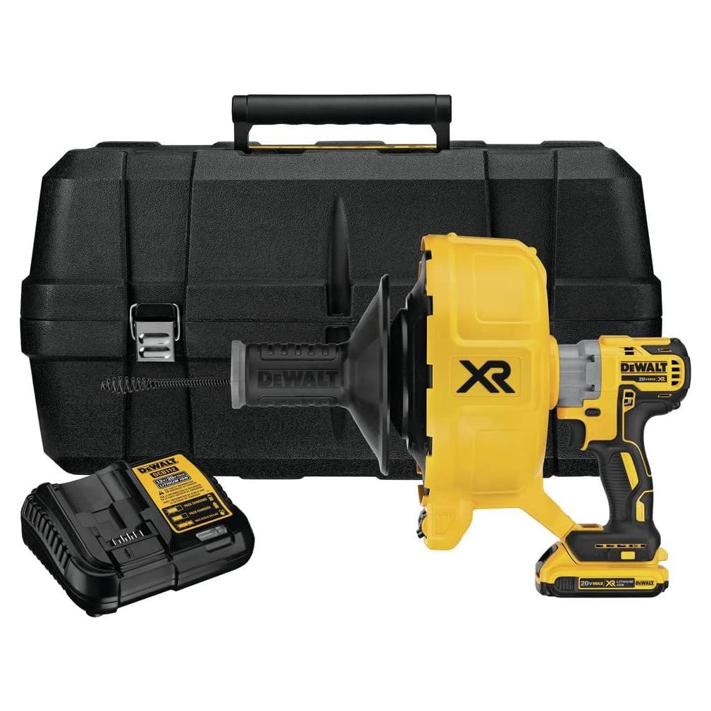 Serpiente de Drenaje Inalámbrica DEWALT 20V MAX DCD200D1