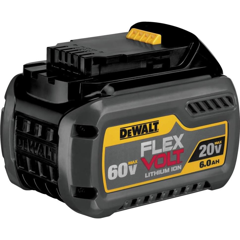 Batería de Litio Ión DEWALT FLEXVOLT 20V/60V 6.0Ah DCB606