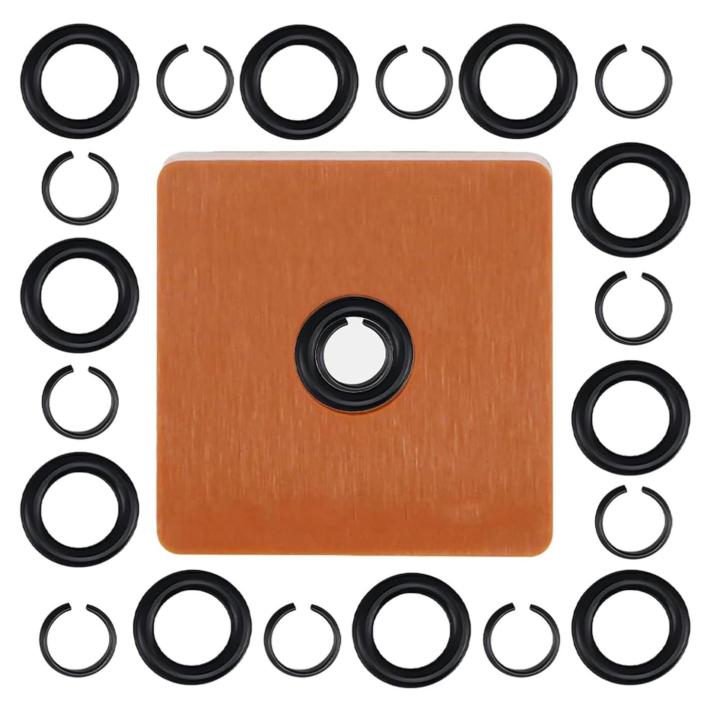 10 Juegos de Clips de Retención para Llave de Impacto 1/2" GnDaYoug