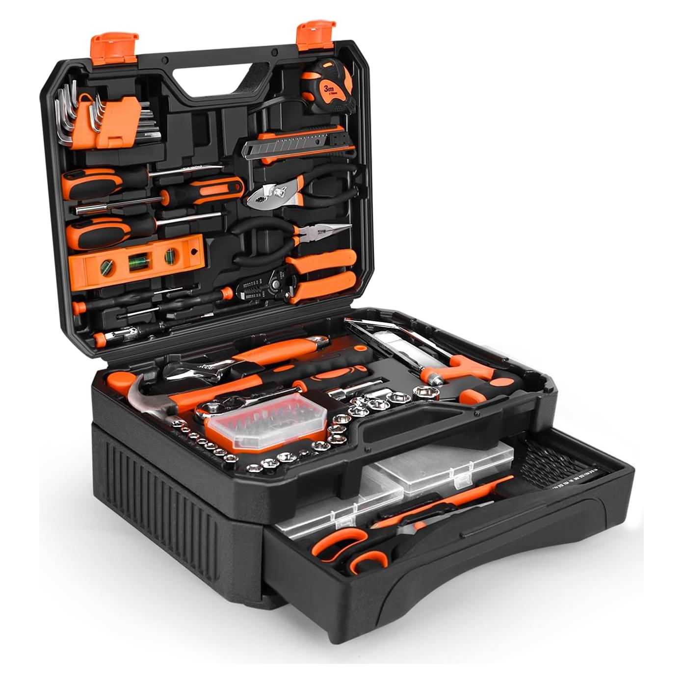 Juego de Herramientas 328 Piezas YingQu - Caja con Cajón