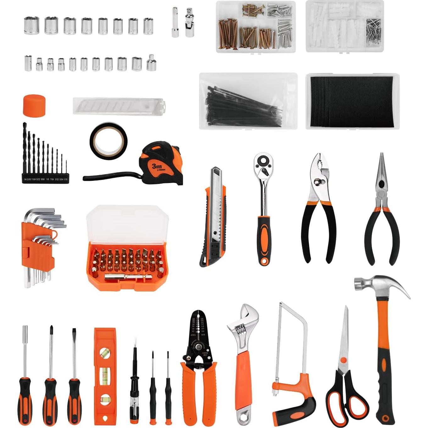 Juego de Herramientas 328 Piezas YingQu - Caja con Cajón