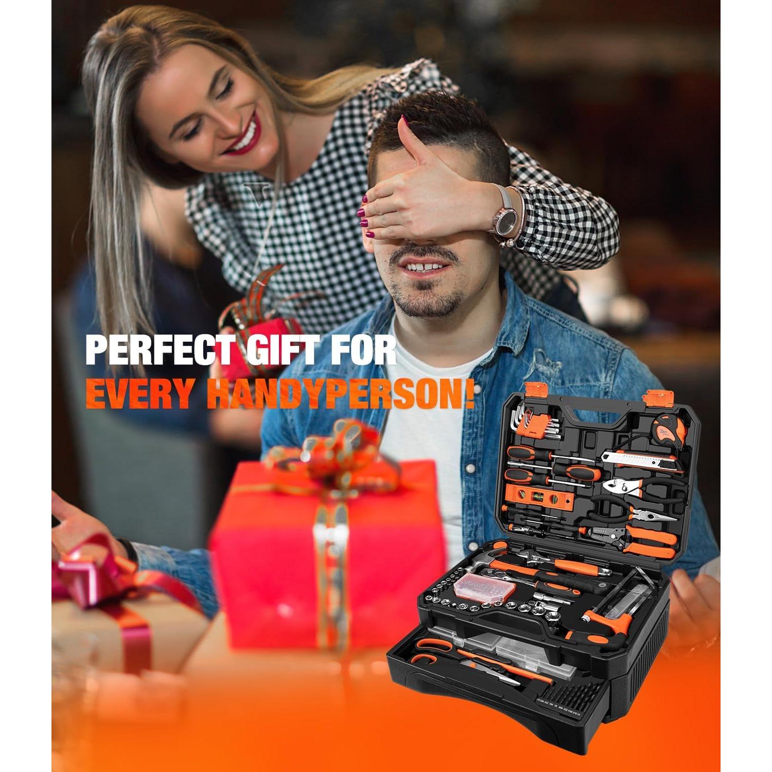 Juego de Herramientas 328 Piezas YingQu - Caja con Cajón