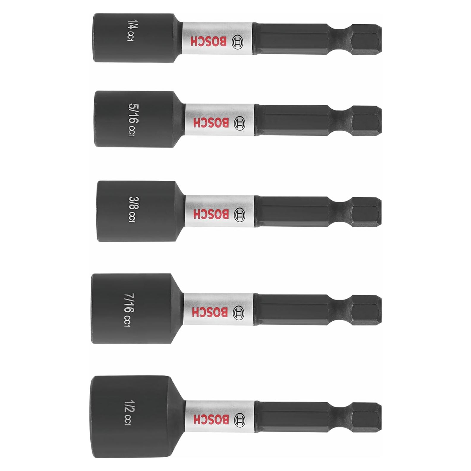 Conjunto de Nutsetter de Impacto Bosch ITDNSV205 - 5 Piezas 6.67 cm
