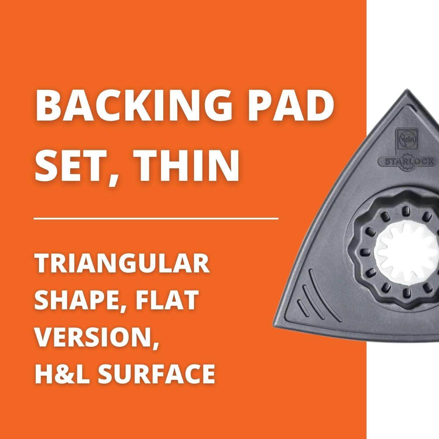 Juego de almohadillas de respaldo triangular Fein Starlock 2-pack